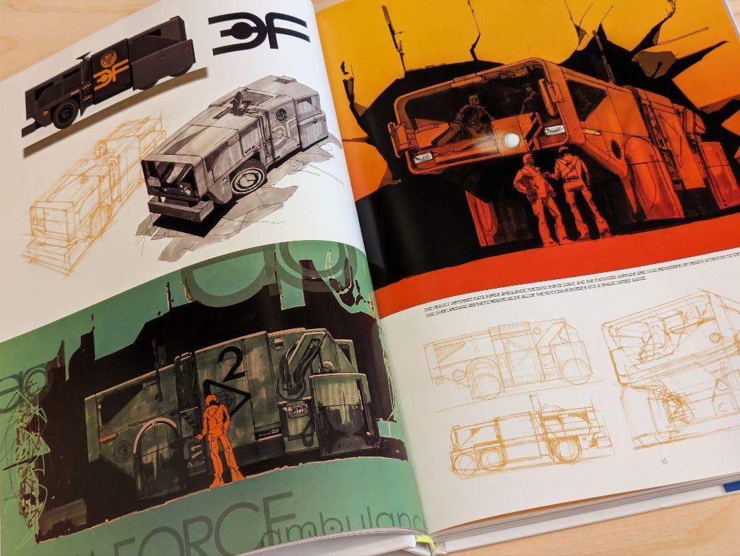 Amazon.co.jp: The Movie Art of Syd Mead シドミード : 文房具